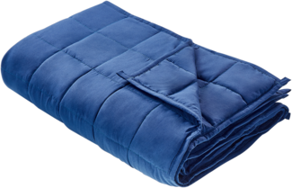 Gewichtsdecke 8 kg NEREID 135 x 200 cm Marineblau