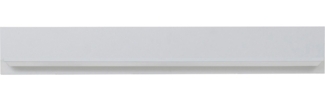Trendteam 'Baxter' Wandboard, Holz weiß, 139 x 18 x 21 cm