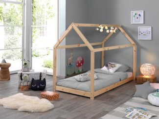 Vipack Hausbett 90x200 cm natur