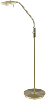 Trio Leuchten 'Bergamo' LED-Stehlampe mit Dimmfunktion, Memoryfunktion & mehrere Helligkeitsstufen, LED fest integriert, Warmweiß, Sensordimmer