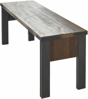 Sitzbank Plano / Prime , Holzwerkstoff , Holzfarben , 140 x 44 x 35 cm