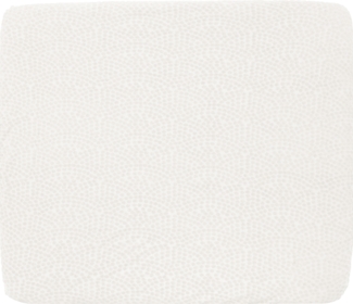 roba Spannbezug für Wickelauflagen 85 x 75 cm Seashells Oyster - Abnehmbarer Bezug aus Bio-Baumwolle für Wickelunterlagen - GOTS & Oeko-Tex 100 zertifiziert - Weiß