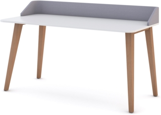 ASSMANN Sekretär Retaro Hellgrau 120x60x74cm Holz