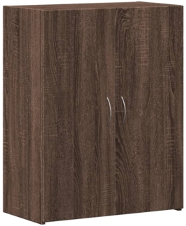 vidaXL Aktenschrank Braun Eichen-Optik 60x32x77,5 cm Holzwerkstoff 840771
