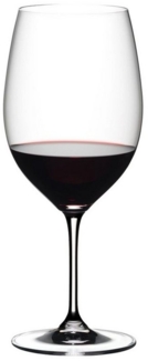 Riedel Rotweinglas 4er Set Vinum Carernet Sauvignon Merlot, Kristallglas, 610 ml, 5416/0