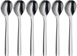 WMF Nuova Eierlöffel-Set 6-teilig, Edelstahl
