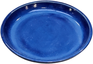 Pflanzteller Untersetzer für Blumentöpfe 40cm Royal Blau Vogeltränke frostfest