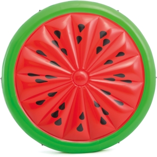 Intex Schwimminsel Wassermelone, Vinyl rot, Ø 183x23 cm