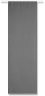 Arsvita Vorhang, Klettband, blickdicht, Microfaser, Blickdichte Schiebegardine mit Klettband