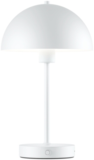 skølm 'Aeriala' LED-Tischlampe kabellos, mit USB-C aufladbar, inkl. 3 Helligkeitsstufen, weiß, warmweißes Licht (Energieklasse G)
