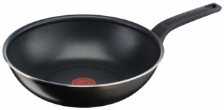 Tefal Wokpfanne 28cm Schwarz Antihaft Braten Kochen Küche Schmoren Gemüse Speise