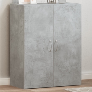 vidaXL Aktenschrank Betongrau 60x32x77,5 cm Holzwerkstoff 840768