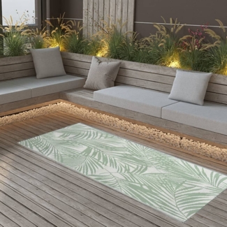 vidaXL Outdoor-Teppich ARAKIL Grün 80x150 cm PP 316905