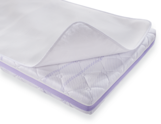 Träumeland 'Airsafe 3D' Matratzenauflage, Polyester/Baumwolle, Weiß, 90x200 cm
