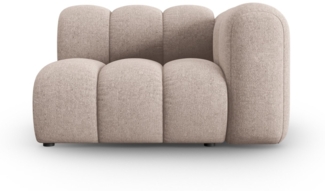 Micadoni Modul Lupine 1-Sitzer Rechts Chenille Beige