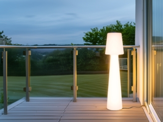 Smartwares LED Außen-Stehleuchte IDE-60070 weiß 110 cm TW