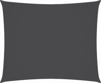 Sonnensegel Oxford-Gewebe Rechteckig 3x4 m Anthrazit