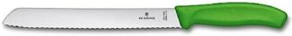 Victorinox Brotmesser 21cm grün Wellenschliff