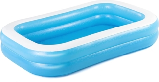 Bestway ' Family Pool 262 x 175 x 51 cm', eckig, blau/weiß