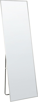 Standspiegel BEAUVAIS 156 cm Metall Silber