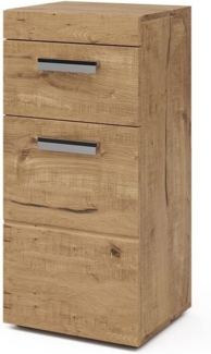 Vicco Midischrank Badschrank Badezimmerschrank Luna Schublade 2 Fächer 1 Tür