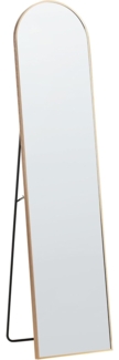 Standspiegel BAGNOLET 150 cm Metall Gold