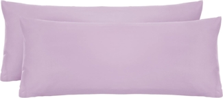 biberna Feinjersey-Kopfkissenbezug 0077144, viola, 2x 40x80cm