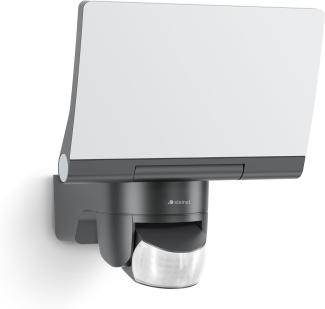 Steinel 'XLED home 2 S' LED-Außenstrahler mit Bewegungsmelder, Kunststoff graphit, 18 x 16,1 x 21,8 cm