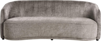 3-Sitzer Sofa Stoff braun ROSET