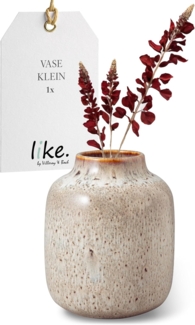 like. by Villeroy & Boch Lave Home Vase Shoulder beige 15,5 cm - DS