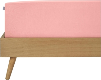 Schiesser Spannbettlaken Jessi - Edeljersey - 100 x 200 cm - Rosa