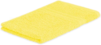 Exklusiv Heimtextil Gästehandtuch Frottier 500 g/m² 30 x 50 cm Gelb
