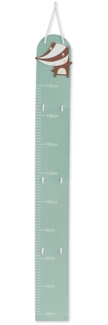 BIECO Messlatte Bieco Holz Messlatte Kinder Dachs Skala 0,6-1,4m Messlatte Kind Holz Wand Holz Dekoration Massband Kinder Kinder Messlatte Holz Holz Meter Messlatte Mädchen & Junge Messlatte Kind