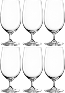 LEONARDO Bierglas, Glas, 6-teilig