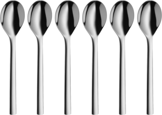WMF Nuova Kaffeelöffel-Set 6-teilig, Edelstahl