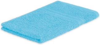 Exklusiv Heimtextil Gästehandtuch Frottier 500 g/m² 30 x 50 cm Türkis