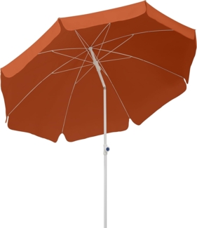Schneider 'Ibiza 240/8' Sonnenschirm, rund, Ø ca. 240 cm, terracotta