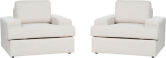 Sessel ALLA Stoff Helles Beige