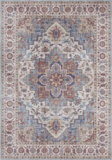 Vintage Teppich Anthea - mauve-pink - 160 cm Durchmesser