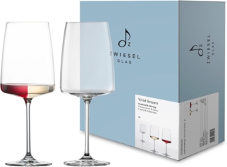 Zwiesel Glas VIVID SENSES kraftvoll & würzig Weinglas 2er Set