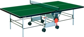 SPONETA 'S 3-46 i' Tischtennisplatte, Hallentisch, klappbar, grün, 274 x 152,5 x 76 cm