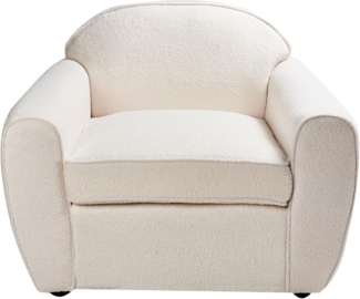 Sessel ELLEDE Bouclé Hellbeige