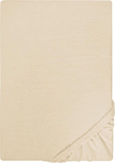 Castell Jersey-Stretch-Spannbetttuch, Kitt, 1x 180x200 cm - 200x200 cm, 180x200 cm