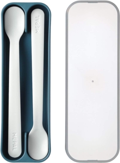 Mepal MIO Fütterlöffel deep blue 2er Set - A