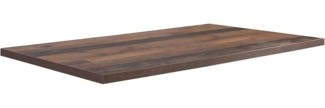 FORTE Tables Arbeitsplatte, Holzwerkstoff, Braun, 160 x 3,8 x 90 cm