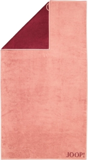 Joop! Duschtuch Badetuch 80x150 Classic doubleface 1600-29 rouge rot
