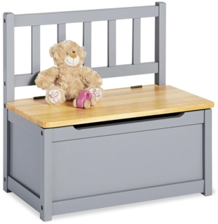 Pinolino 'Fenna' Kindertruhenbank grau/natur