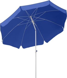Schneider 'Ibiza 240/8' Sonnenschirm, rund, Ø ca. 240 cm, blau
