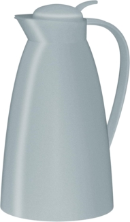 Alfi Isolierkanne Eco, Isokanne, Thermokanne, Kunststoff, Hartglas-Einsatz, Quarry, 1 L, 0825. 297. 100