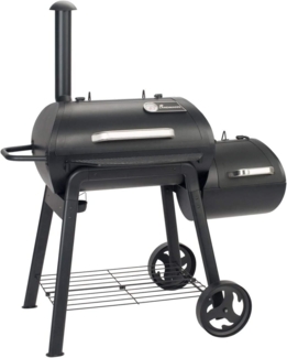 LANDMANN 'Vinson 300' Smoker mit 4-in-1 Funktionen, 134 x 128 x 88 cm